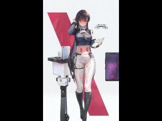 marciana - vibrator; vaginal penetration; 3d sex porno hentai; (by @blackcat0233) [goddess of victory: nikke]